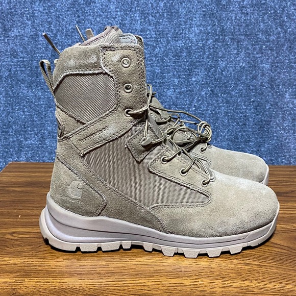 Carhartt Gilmore Waterproof 8-Inch Side Zip Work Boots Coyote FH8022-M Mens 8W‎ main image 13